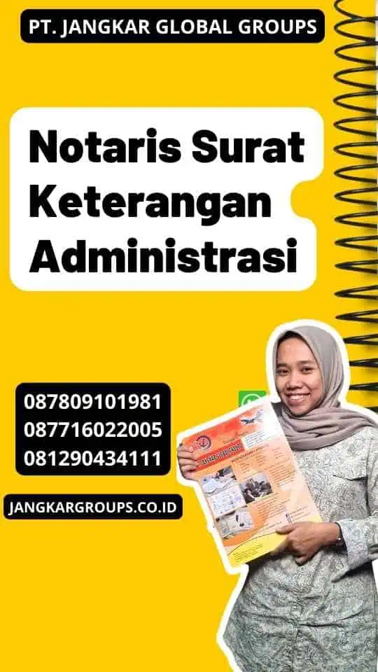 Notaris Surat Keterangan Administrasi