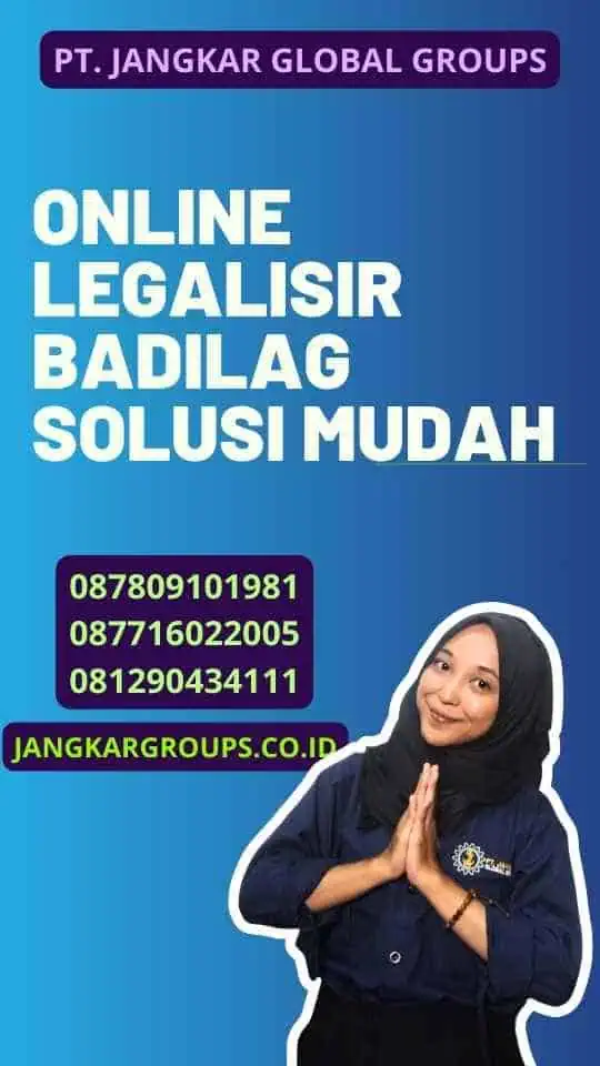 Online Legalisir Badilag Solusi Mudah