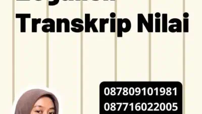 Online Legalisir Transkrip Nilai