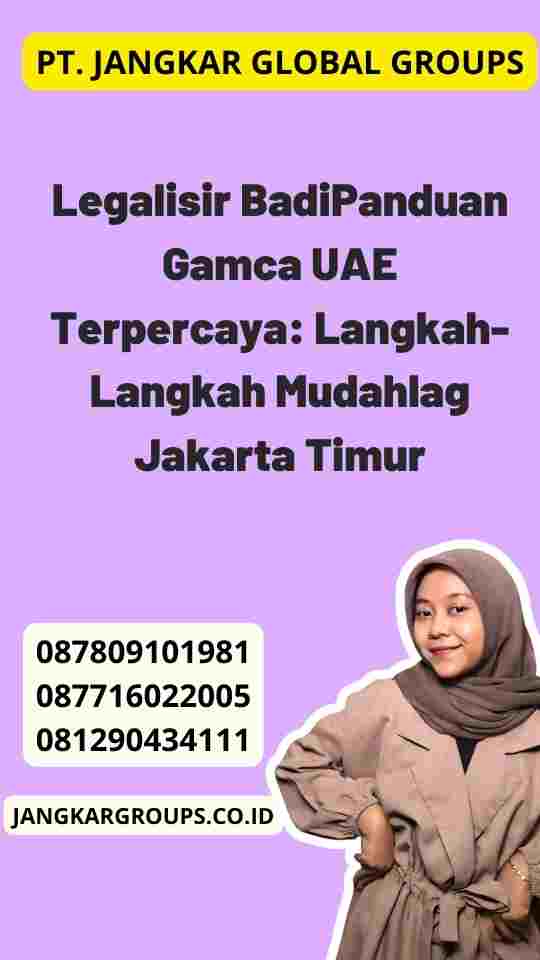 Panduan Gamca UAE Terpercaya: Langkah-Langkah Mudah