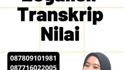 Legalisasi Dokumen Transkrip Nilai