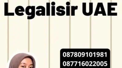 Pengeluaran Legalisir UAE