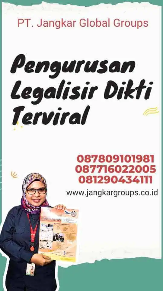 Pengurusan Legalisir Dikti Terviral