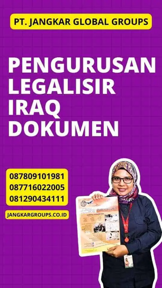 Pengurusan Legalisir Iraq Dokumen