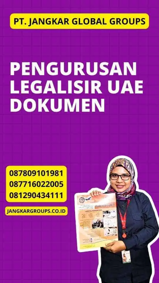 Pengurusan Legalisir UAE Dokumen