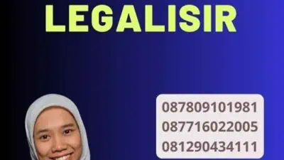 Pengurusan Notaris NIB Legalisir