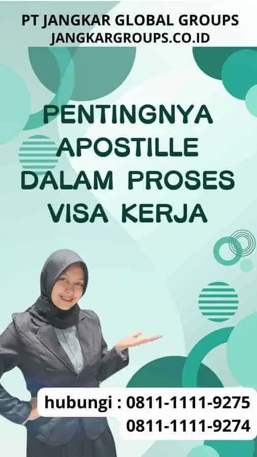 Pentingnya Apostille dalam Proses Visa Kerja - Masa Depan Karir: Visa Kerja Lebanon