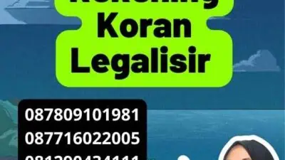 Pentingnya Notaris Rekening Koran Legalisir