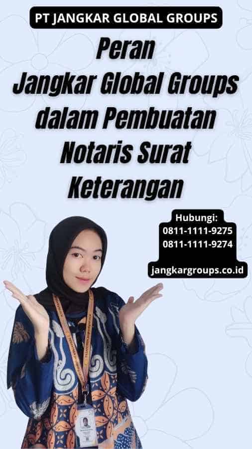 Peran Jangkar Global Groups dalam Pembuatan Notaris Surat Keterangan