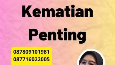 Perbedaan Legalisir Akta Kematian Penting