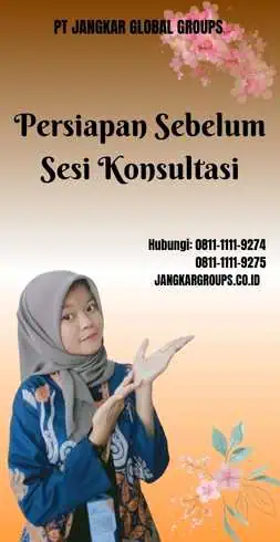 Persiapan Sebelum Sesi Konsultasi