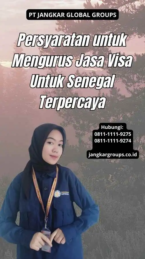 Persyaratan untuk Mengurus Jasa Visa Untuk Senegal Terpercaya