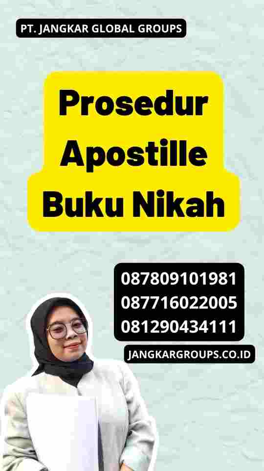 Prosedur Apostille Buku Nikah