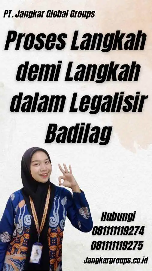 Proses Langkah demi Langkah dalam Legalisir Badilag