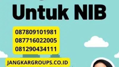 Proses Legalisasi Untuk NIB