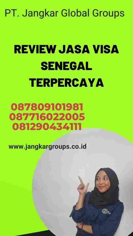 Review Jasa Visa Senegal Terpercaya