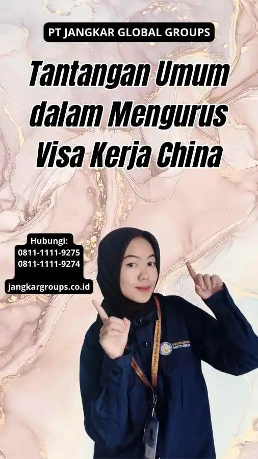 Tantangan Umum dalam Mengurus Visa Kerja China