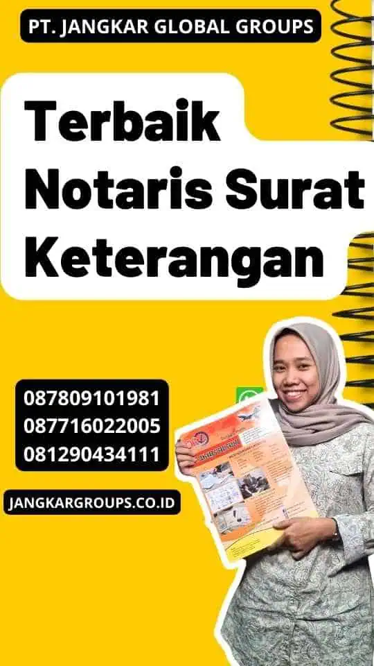 Terbaik Notaris Surat Keterangan