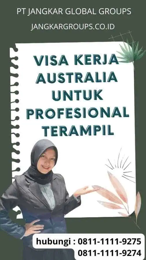 Visa Kerja Australia untuk Profesional Terampil