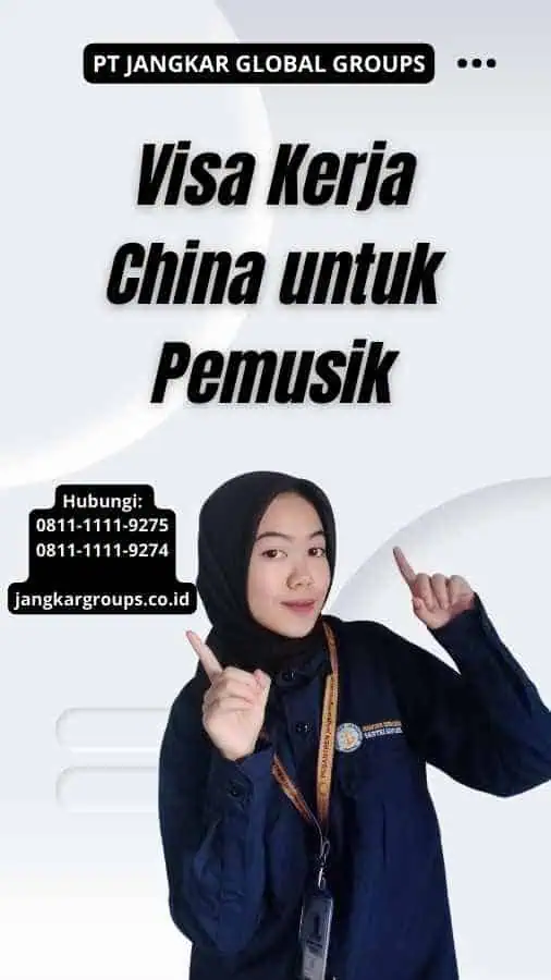 Visa Kerja China untuk Pemusik