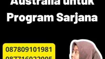 Visa Pelajar Australia untuk Program Sarjana