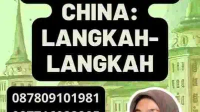 Visa Pernikahan China: Langkah-Langkah