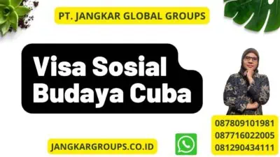 Visa Sosial Budaya Cuba