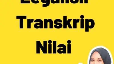 coba Legalisir Transkrip Nilai