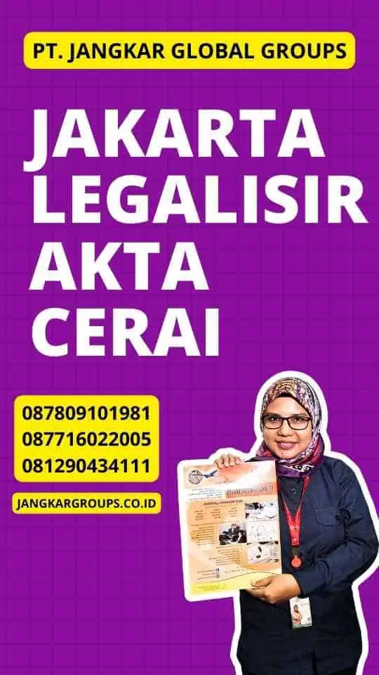 jakarta Legalisir Akta Cerai