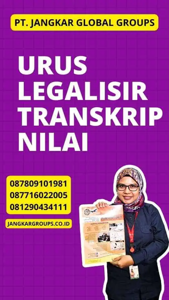 urus Legalisir Transkrip Nilai