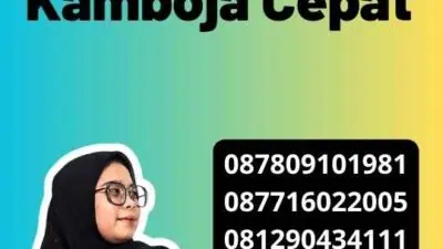 Agen Legalisir Kamboja Cepat