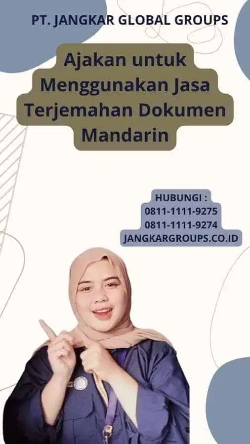 Ajakan untuk Menggunakan Jasa Terjemahan Dokumen Mandarin