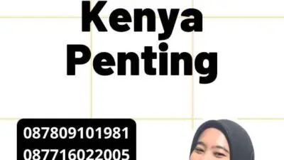 Biaya Legalisir Kenya Penting