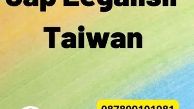 Cap Legalisir Taiwan