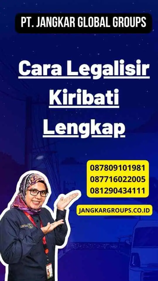 Cara Legalisir Kiribati Lengkap