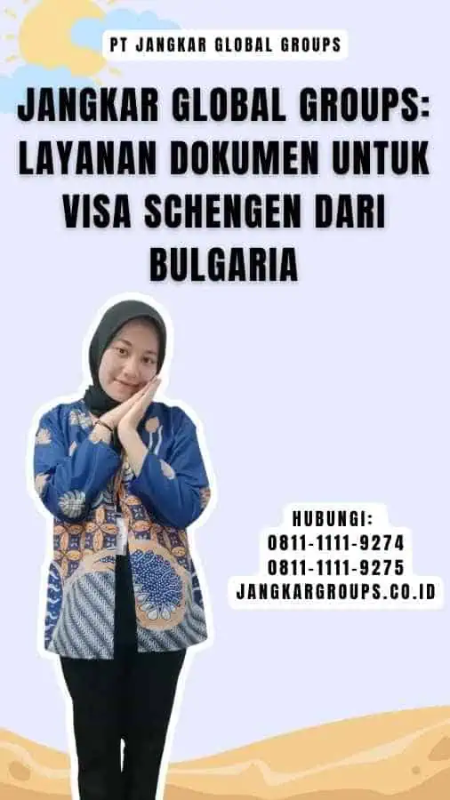 Jangkar Global Groups Layanan Dokumen untuk Visa Schengen dari Bulgaria