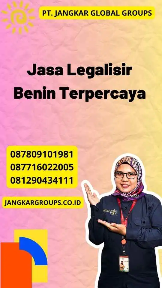 Jasa Legalisir Benin Terpercaya