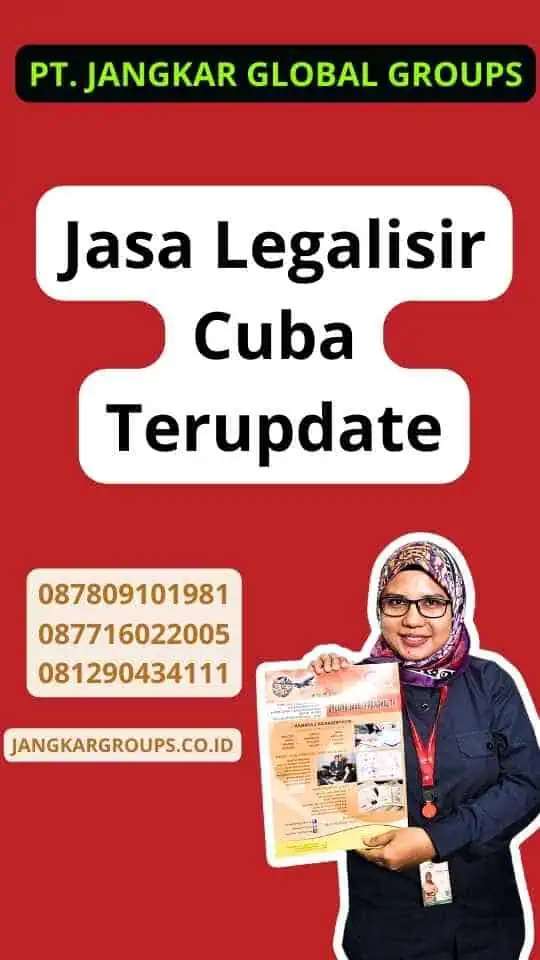 Jasa Legalisir Cuba Terupdate