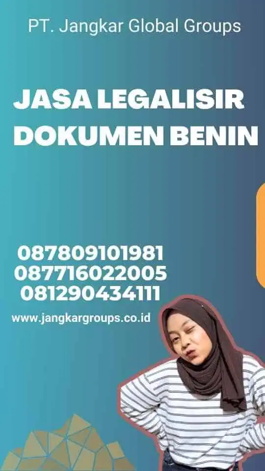 Jasa legalisir dokumen Benin