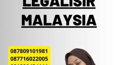 Jasa untuk Legalisir Malaysia