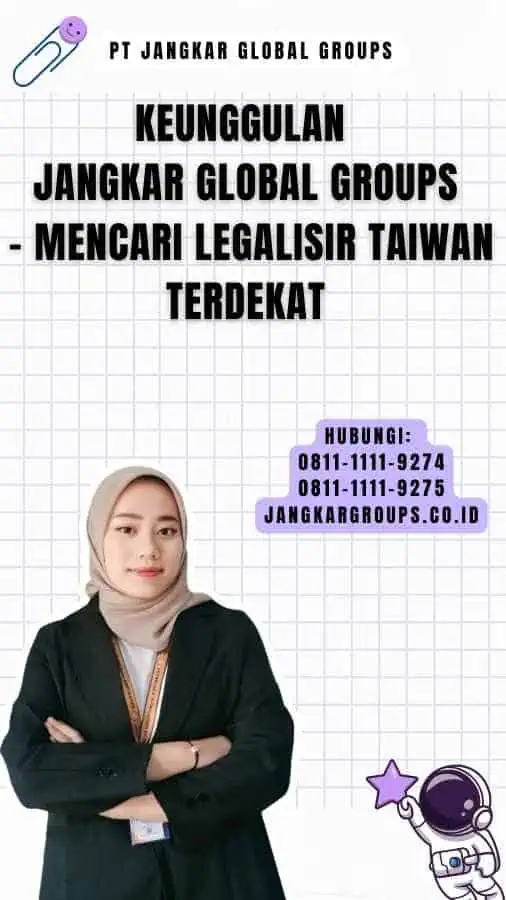 Keunggulan Jangkar Global Groups - Mencari Legalisir Taiwan Terdekat