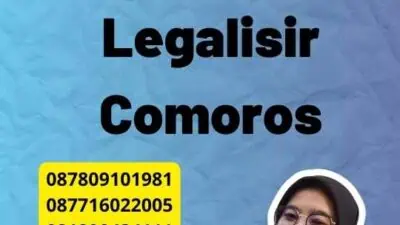 Layanan Pengurusan Legalisir Comoros