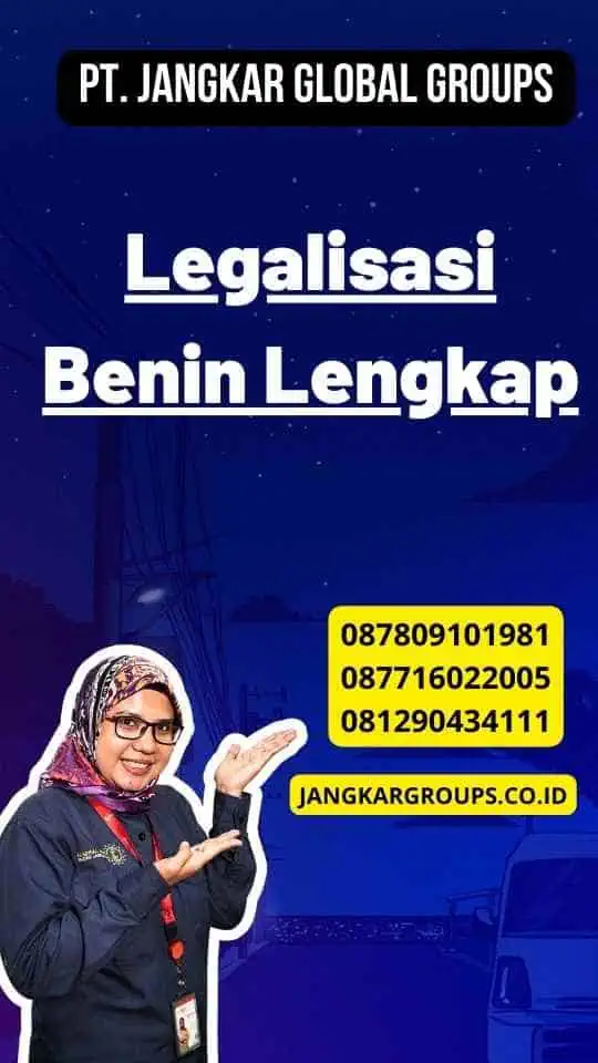 Legalisasi Benin Lengkap