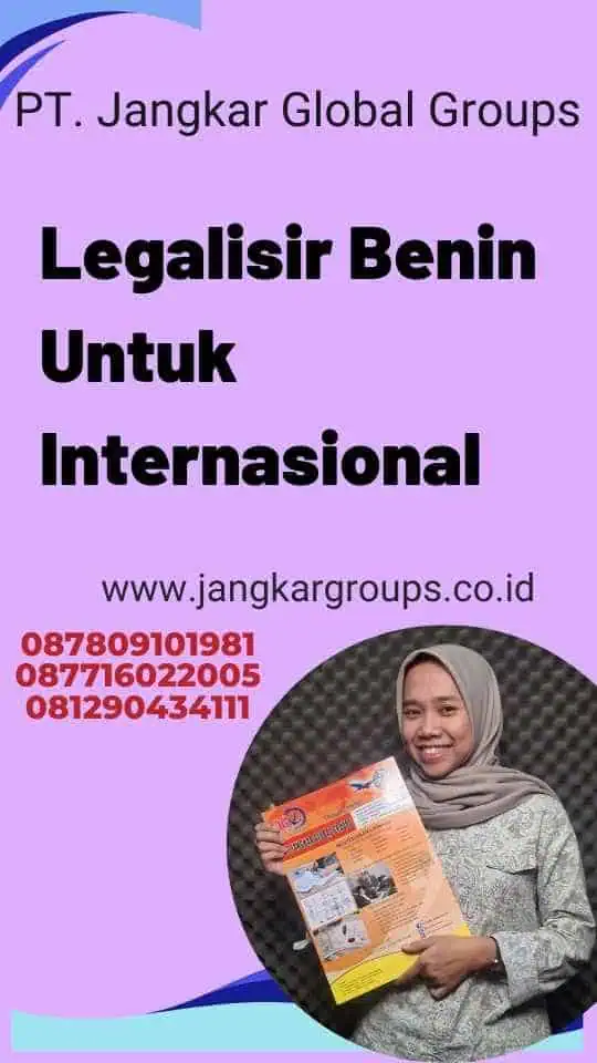 Legalisir Benin Untuk Internasional