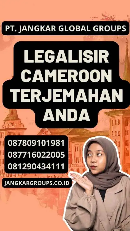 Legalisir Cameroon Terjemahan Anda