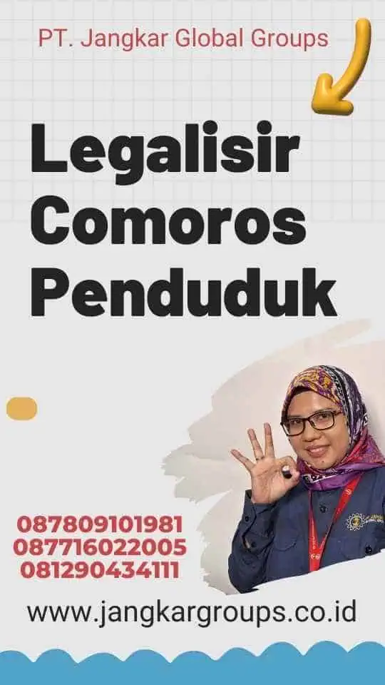 Legalisir Comoros Penduduk