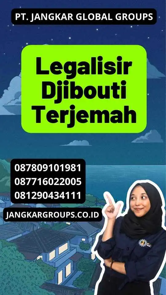 Legalisir Djibouti Terjemah