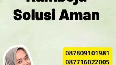 Legalisir Kamboja Solusi Aman