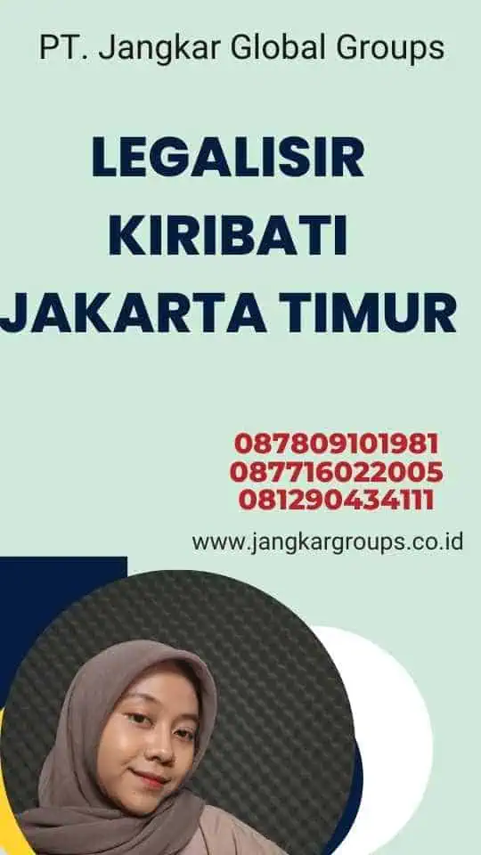 Legalisir Kiribati Jakarta Timur