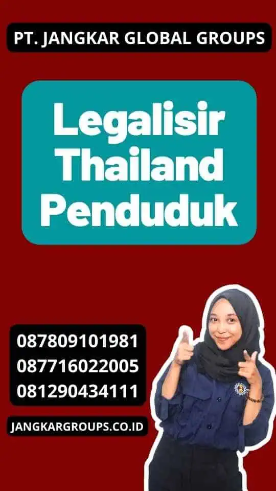 Legalisir Thailand Penduduk